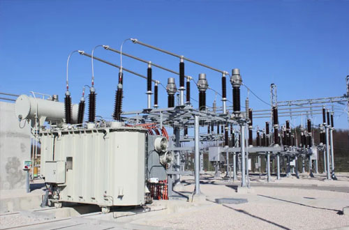 Box-type substation installation at cheme