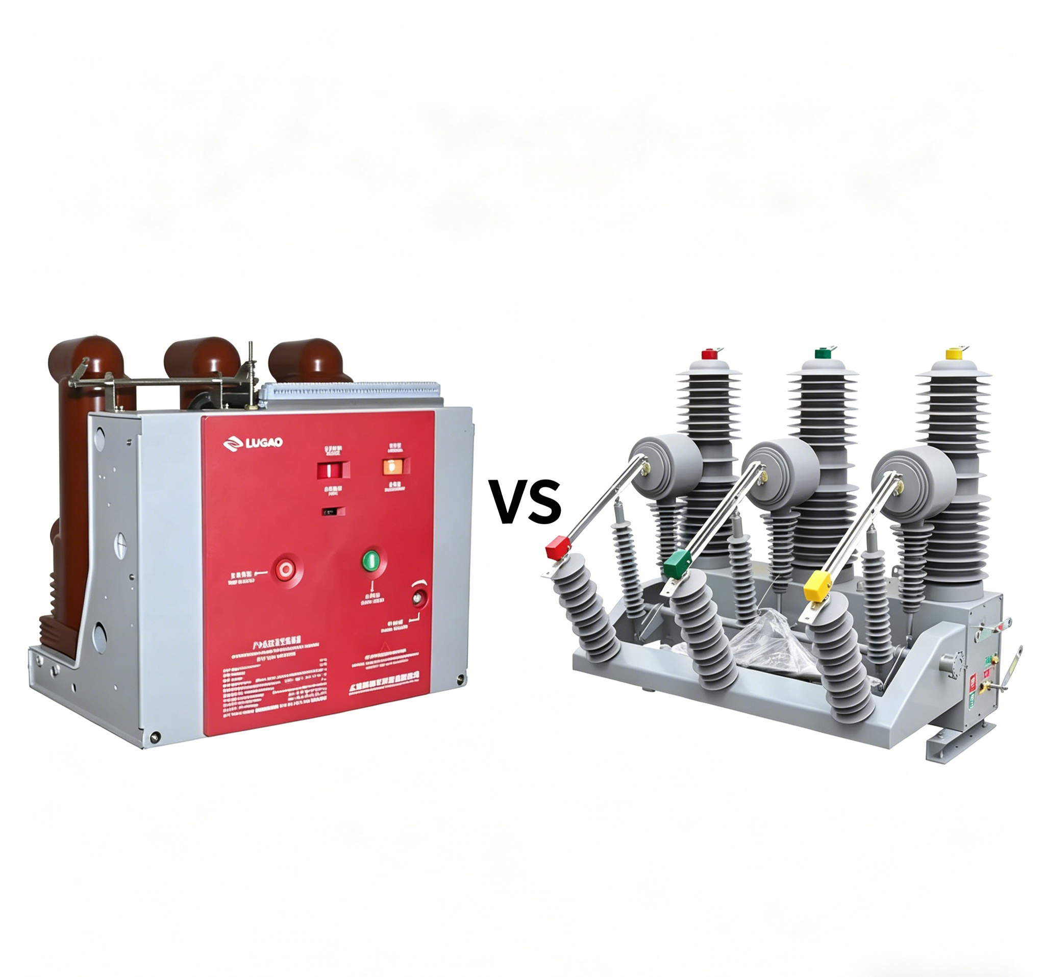 Ano ang mga pagkakaiba sa pagitan ng panloob at panlabas na mataas na boltahe na mga vacuum circuit breaker?